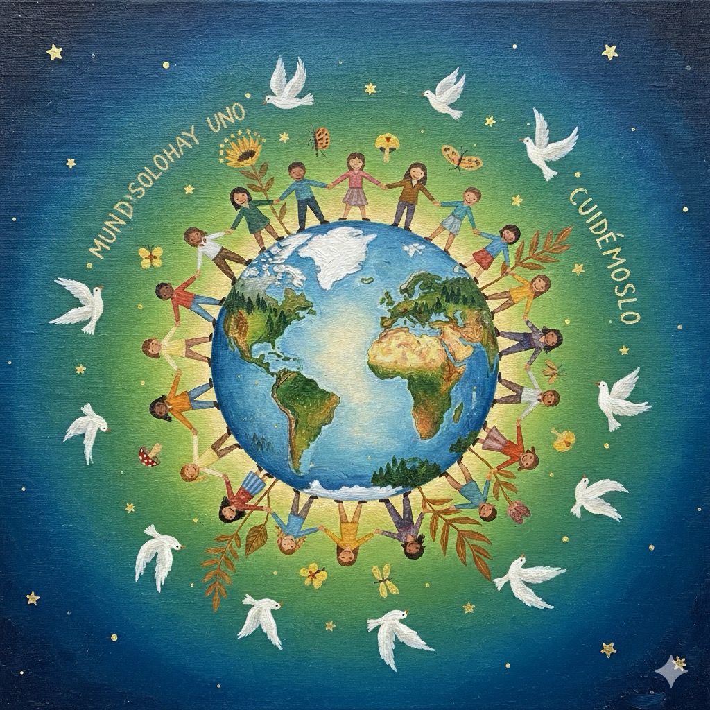 One World School Logo